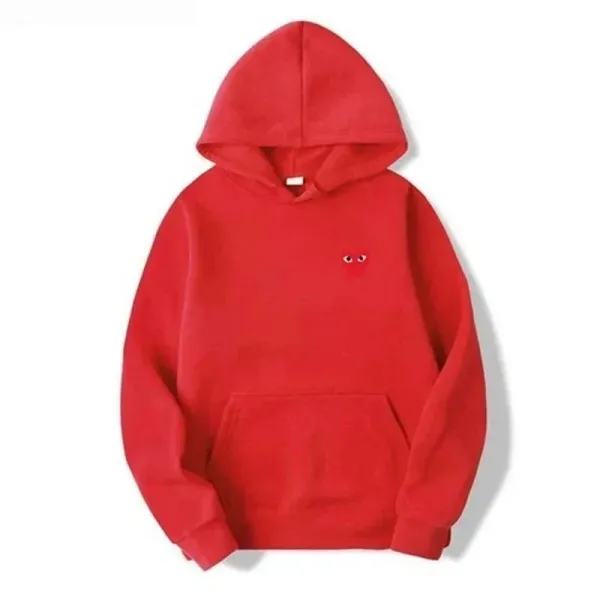 Play Comme des Garçons Red Heart Eyes Hoodie - 1
