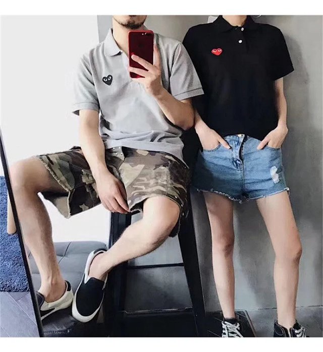 Comme Des Garcons PLAY Polos: seller detail photo 1