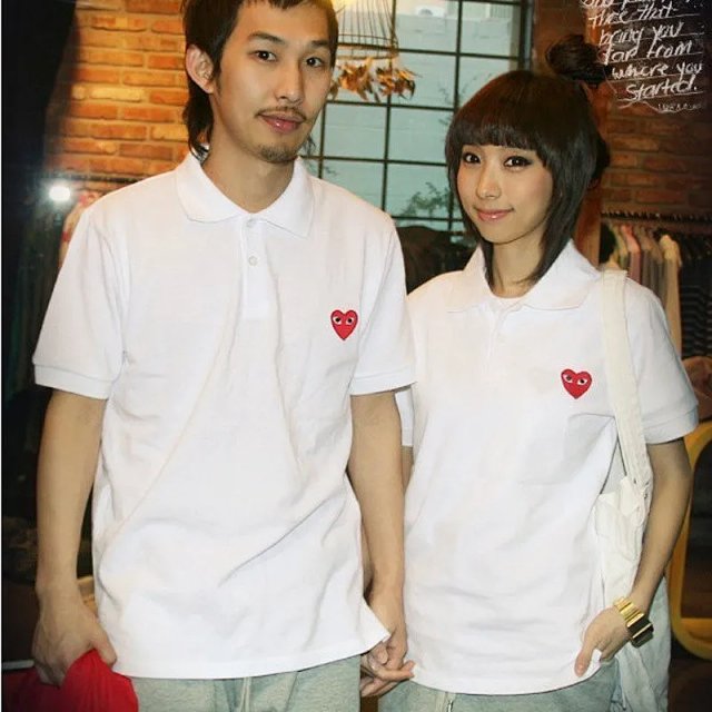 Comme Des Garcons PLAY Polos: seller detail photo 2