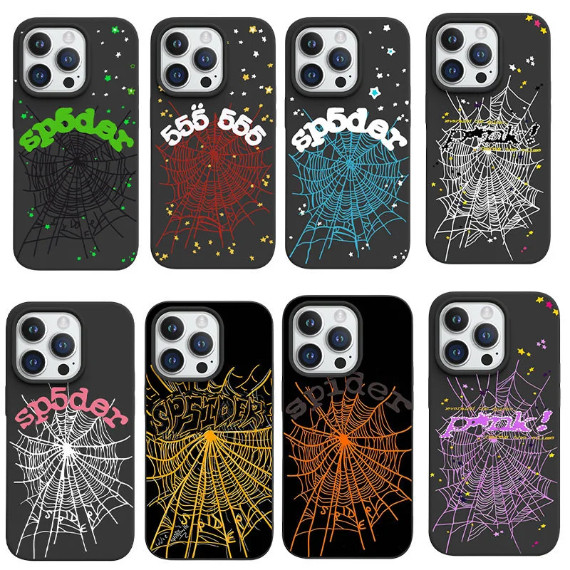 Sp5der Fundas para Teléfono 9 Estilos