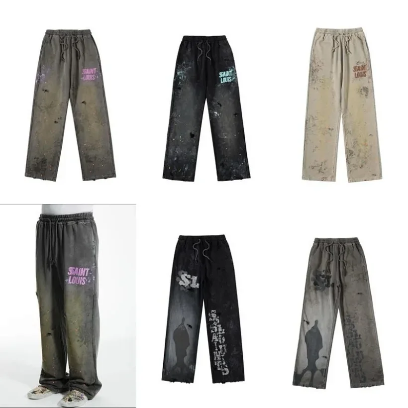 SSSAINT LOUIS Pantalones 5 Estilos