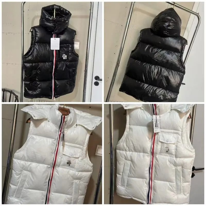 Sleeveless collar vest
