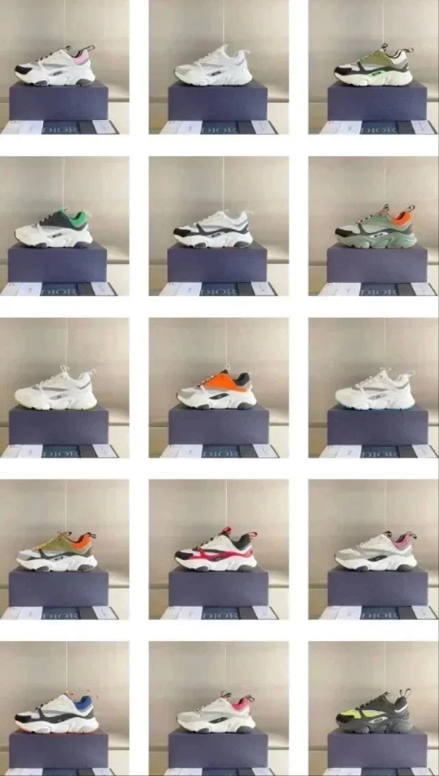 Dior Sneakers B22 chunky mesh image 2