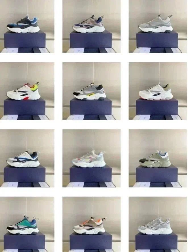 Dior Sneakers B22 chunky mesh image 5