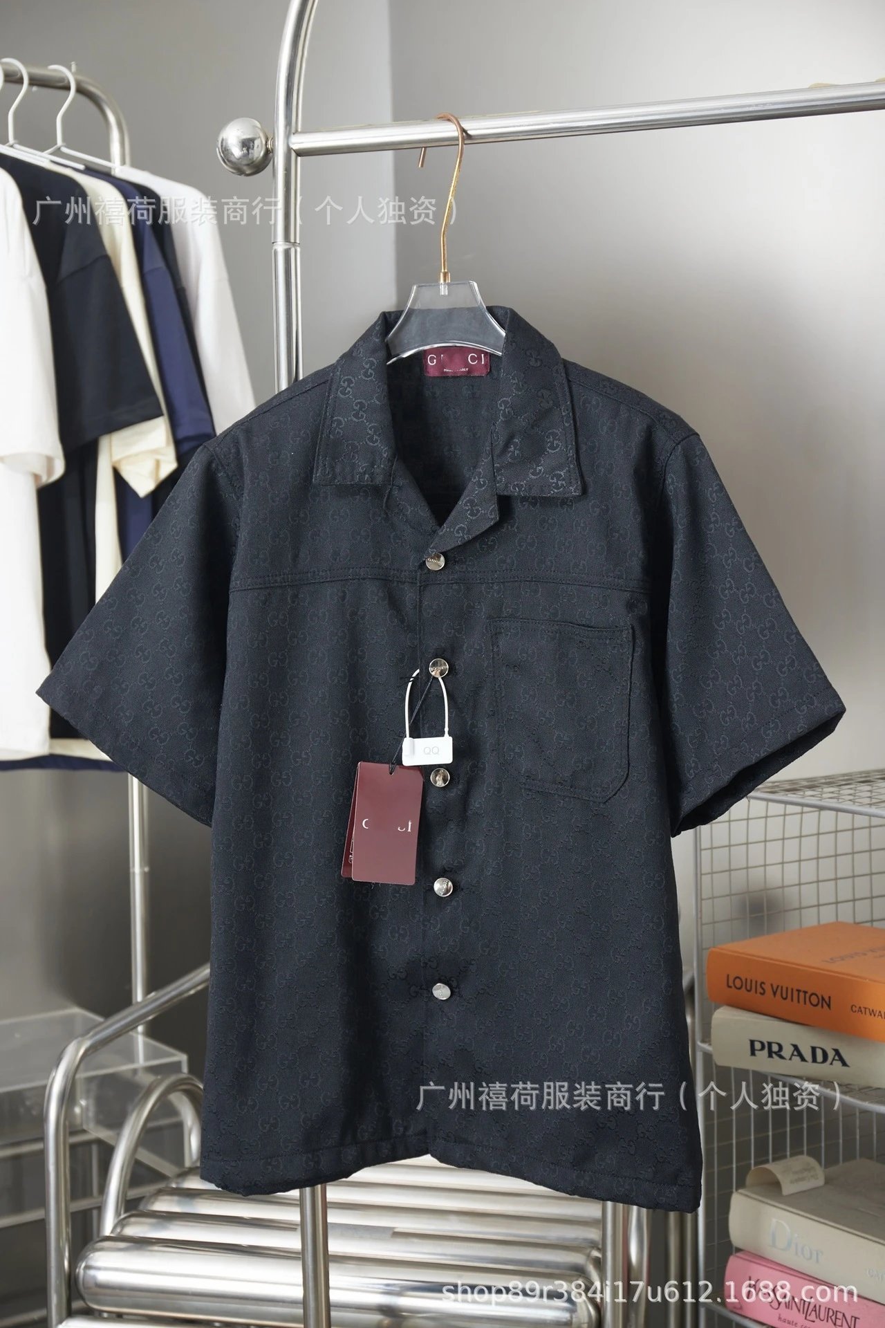 Louis Vuitton Matching Sets Denim set with embossed monogram panels — ancient 19