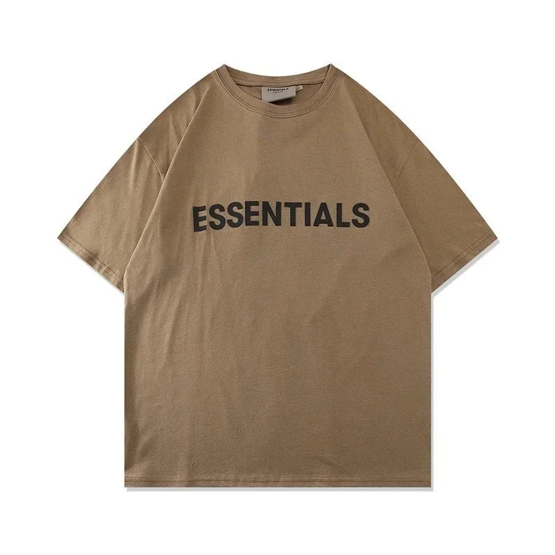 Khaki short-sleeve T-shirt SKU image