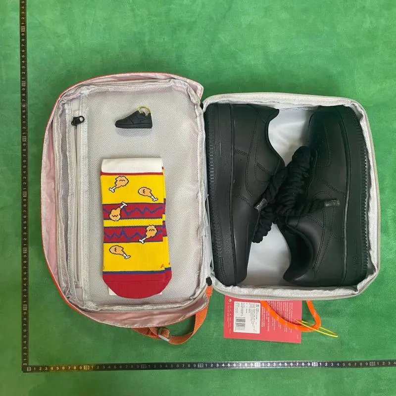 Nike Air Force Black With Special Laces · 4