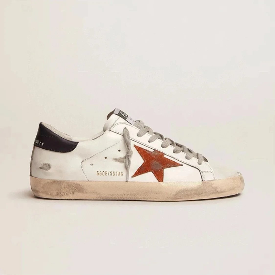 Golden Goose Sneakers Superstar star-appliqué low-top image 3