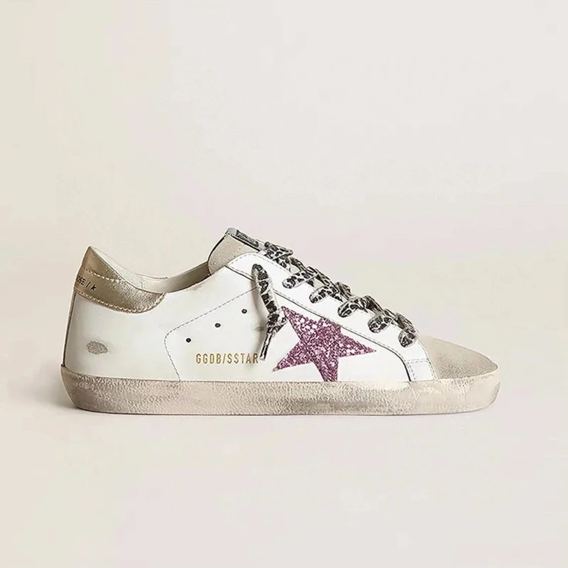 Golden Goose Sneakers Superstar star-appliqué low-top image 4