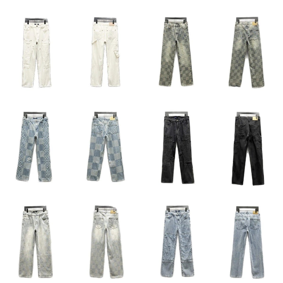 High Version Straight Jeans 25 New Style