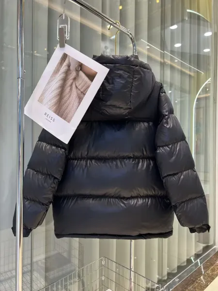 Burberry London England Down Jacket Black - 5