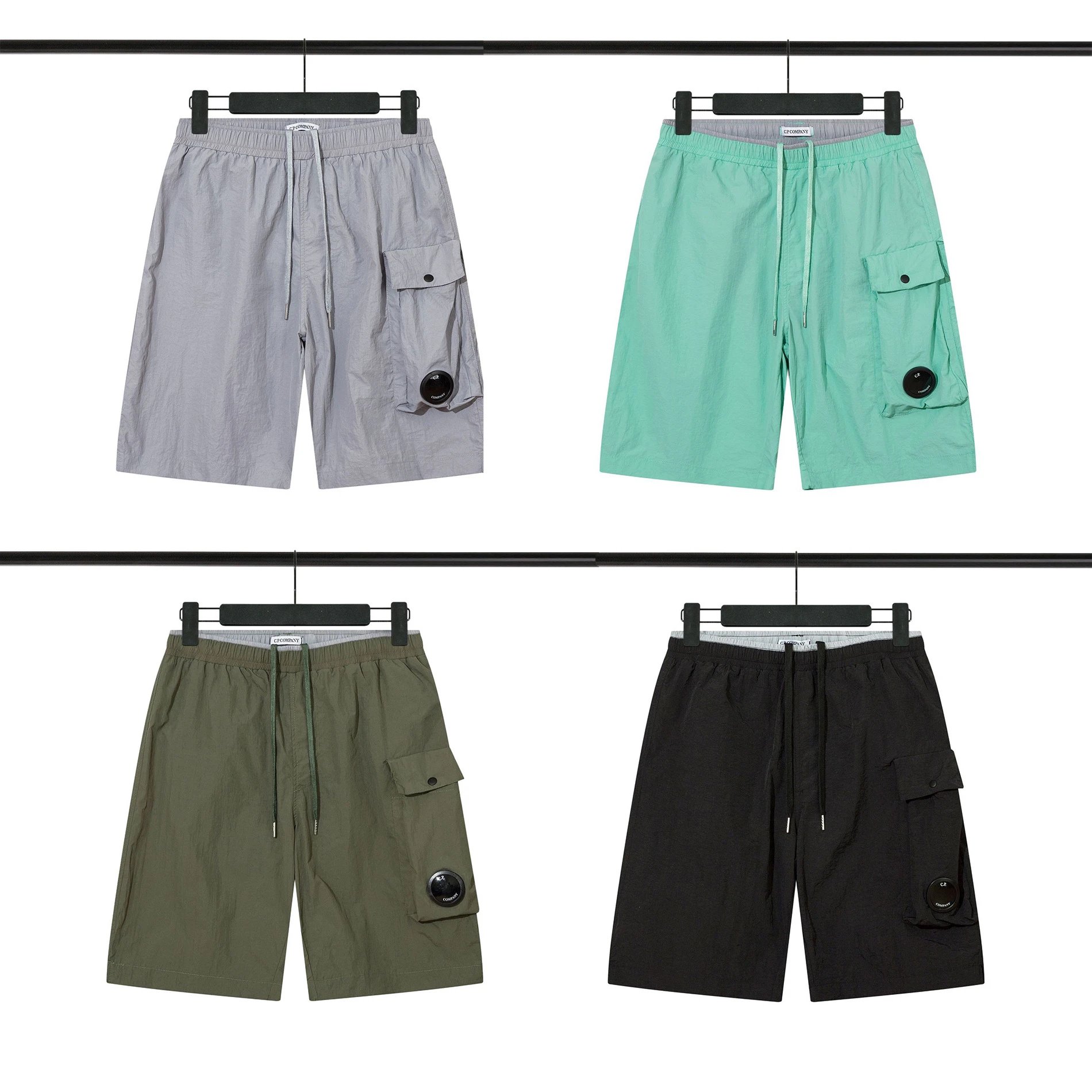 LXCOMPANY Cargo Shorts Grey Casual Trousers
