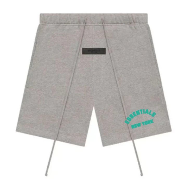 Essentials New York Grey Casual Shorts