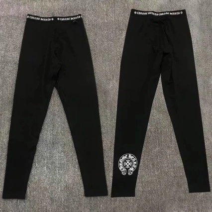Chrome Hearts Black Slim Fit Trousers