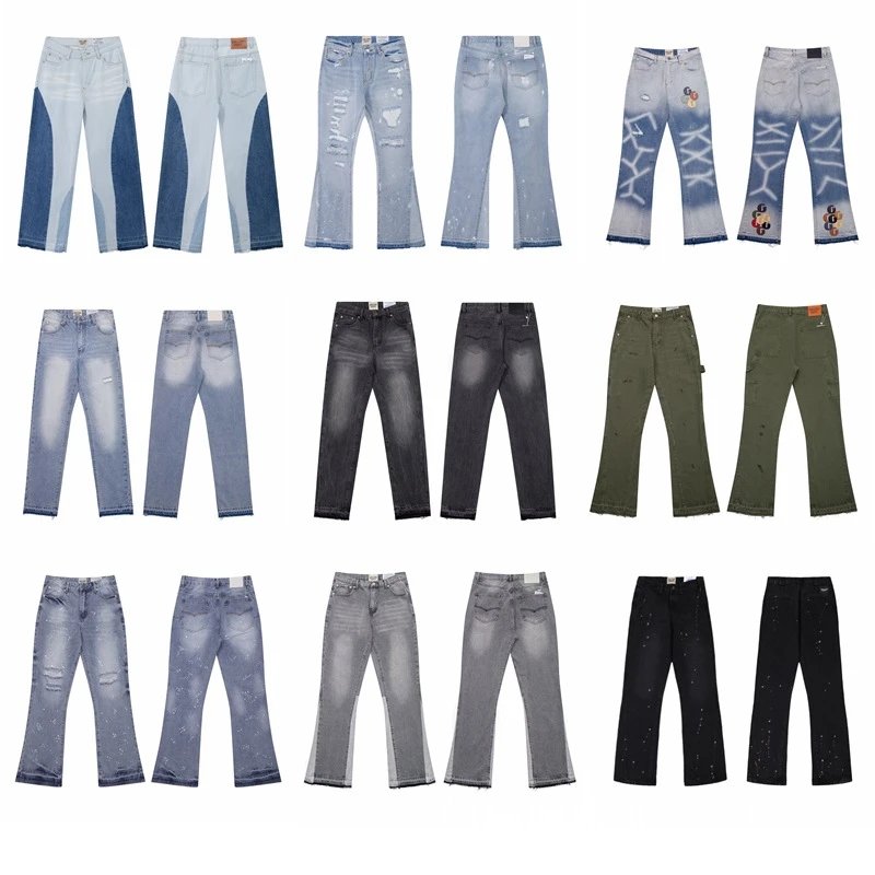 Denim Trousers Multicolour Fashion Jeans