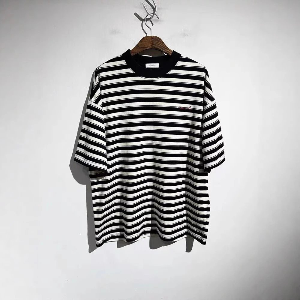 Vetements Striped Black White Oversized T-Shirt