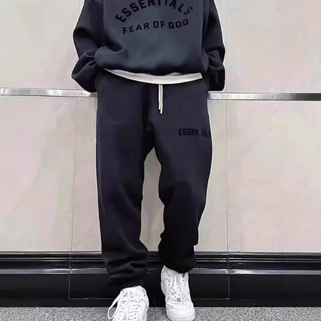 Fear Of God Essentials Black Casual Sweatpants