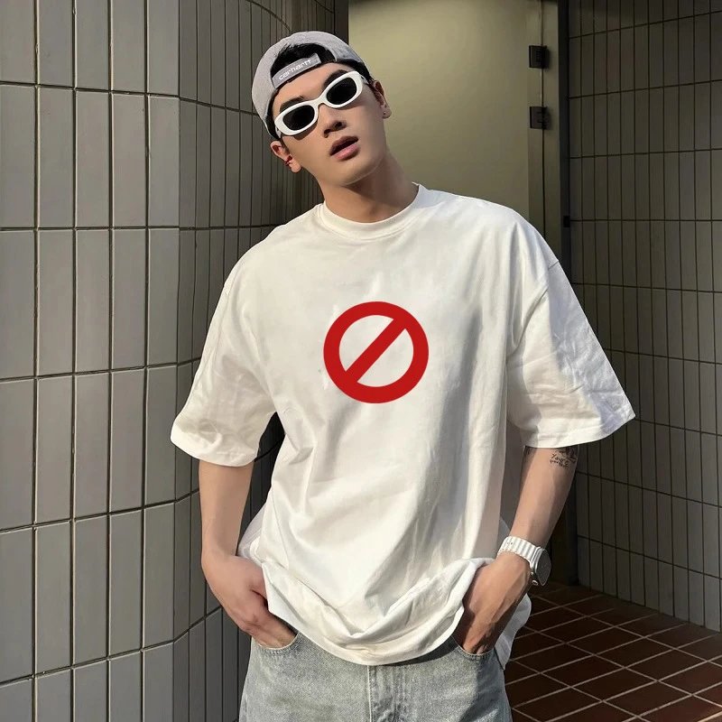 Unisex T-Shirt White Graphic Print Casual