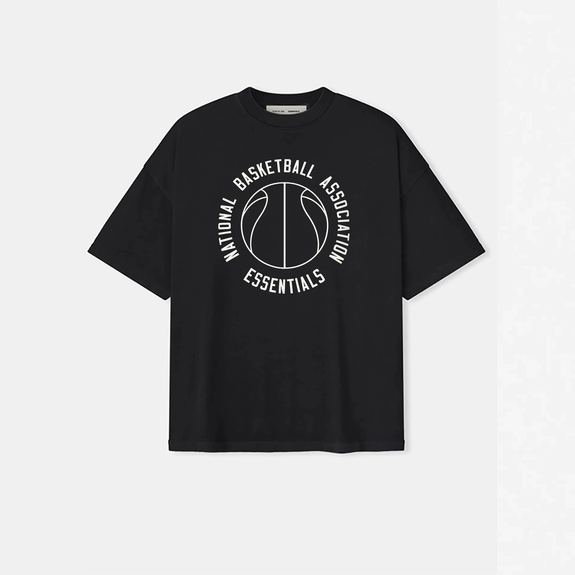 NBA Essentials Black Graphic T-Shirt