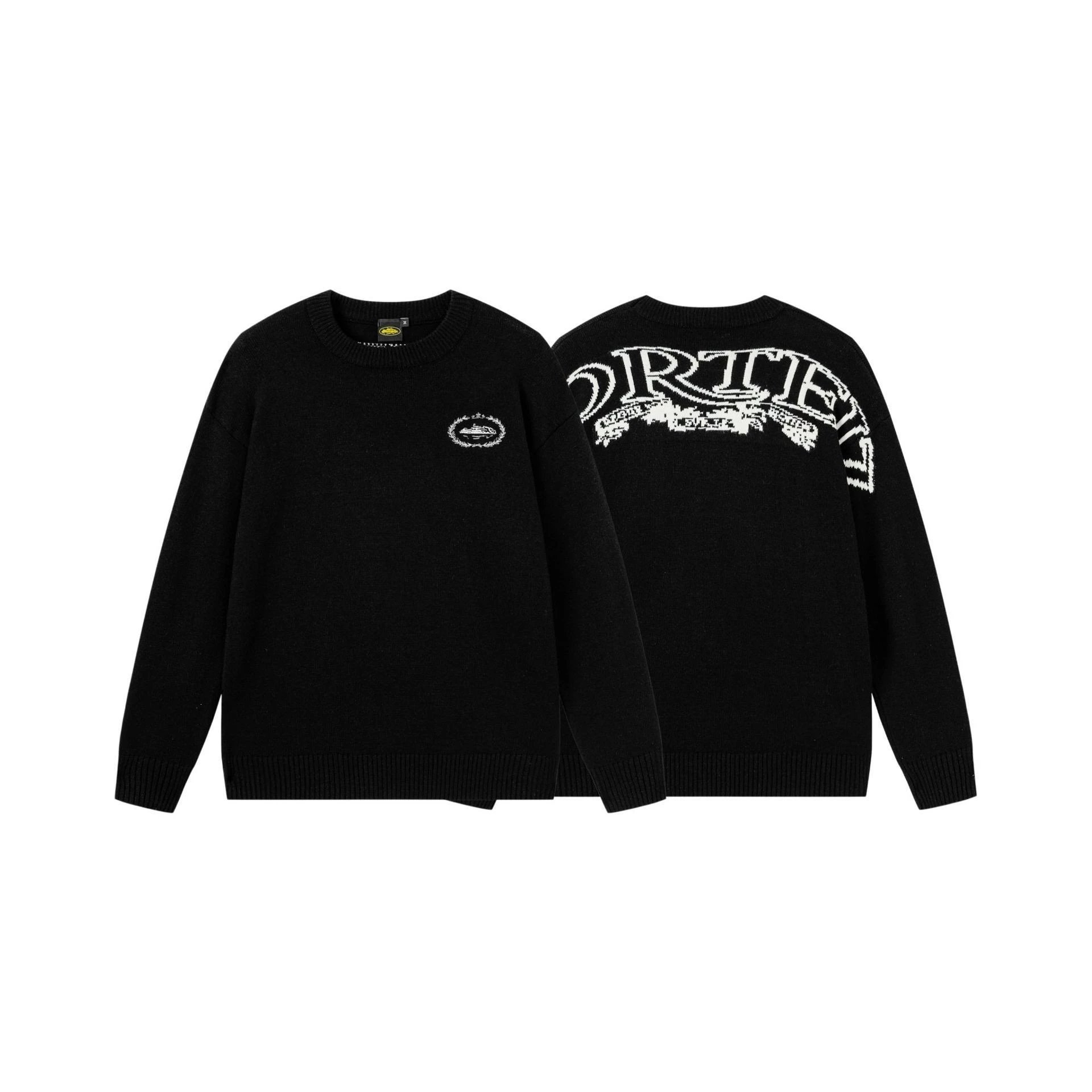 Dirtyz Knit Black Crewneck Sweater
