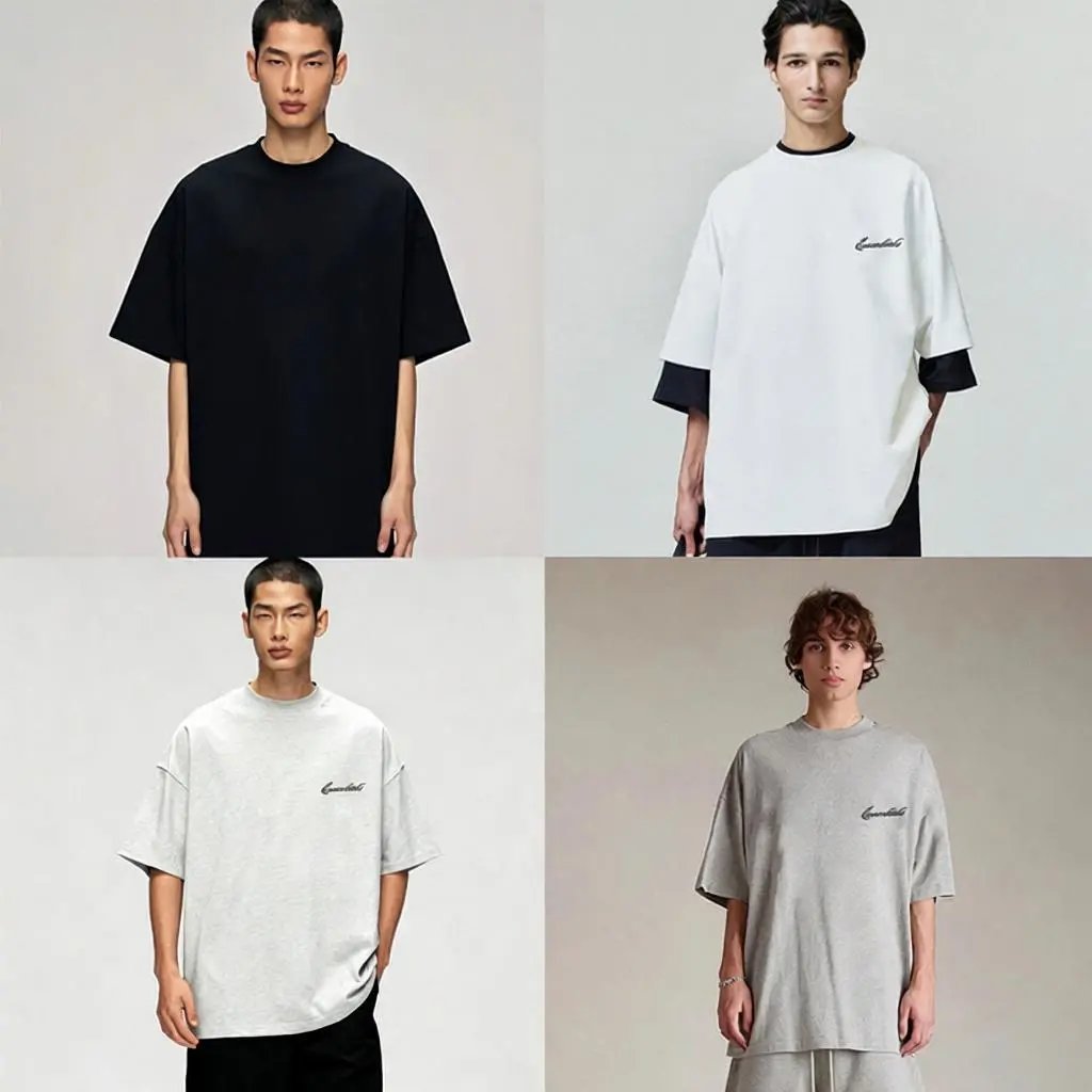 Cannibal T-Shirt Black Oversized Casual