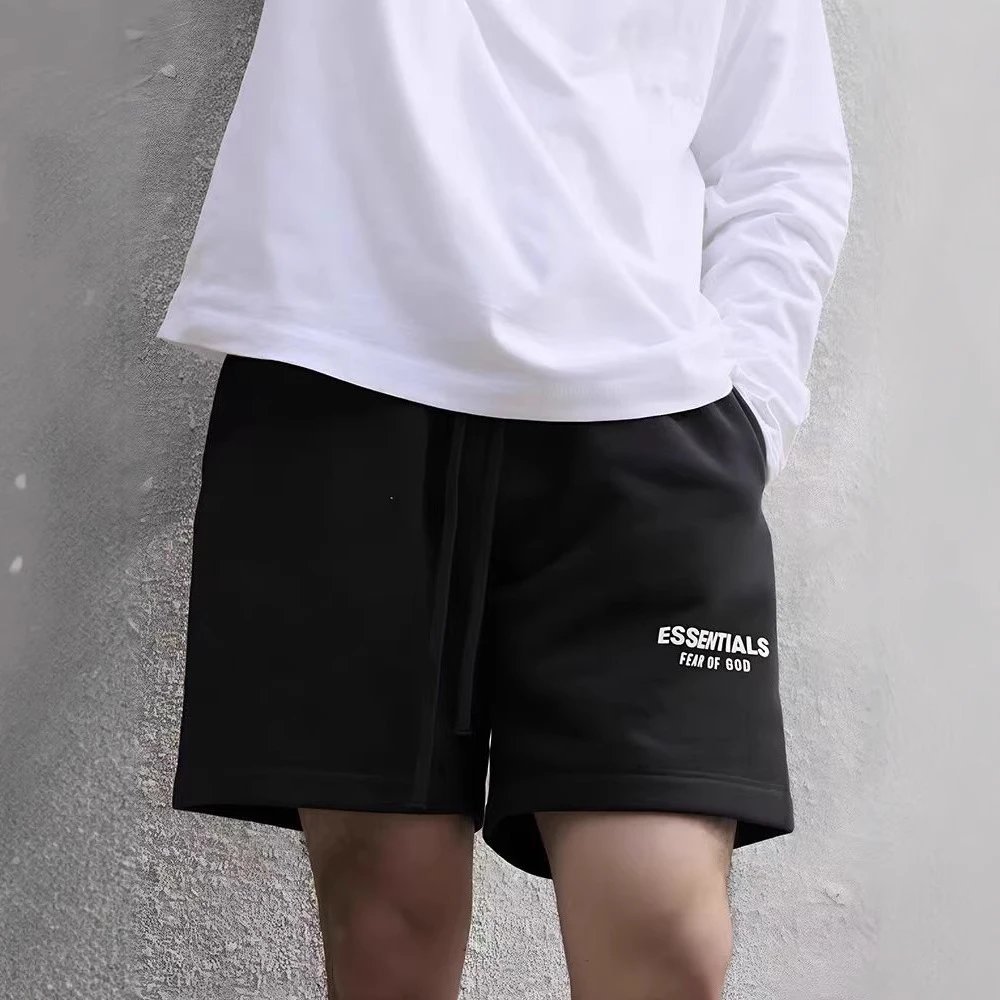 Fear Of God Essentials Black Casual Shorts