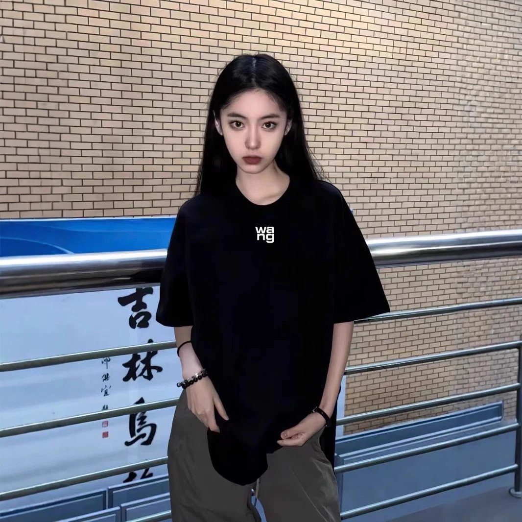 Unisex Black Oversized T-Shirt With Logo