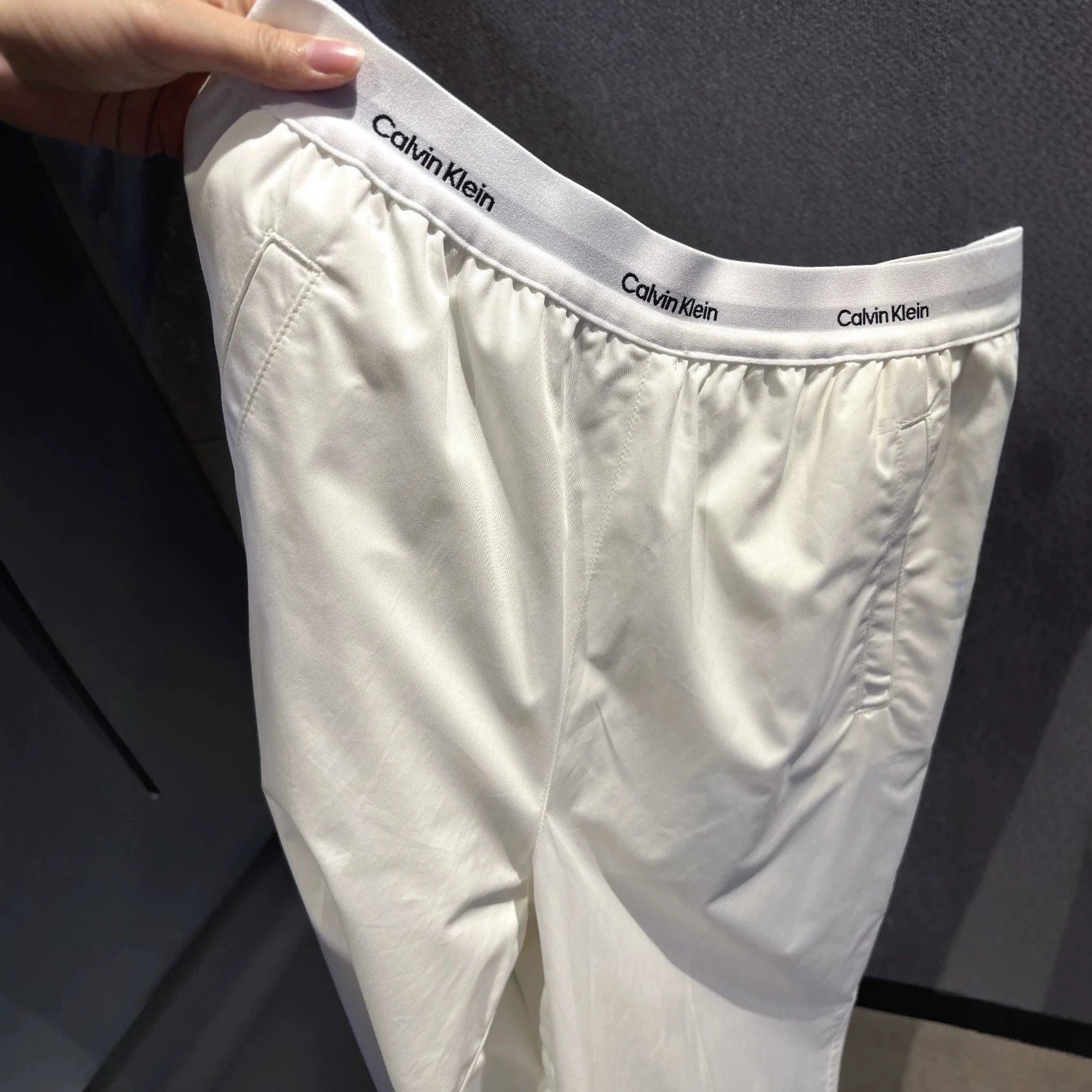 Calvin Klein Boxer Briefs White Underwear