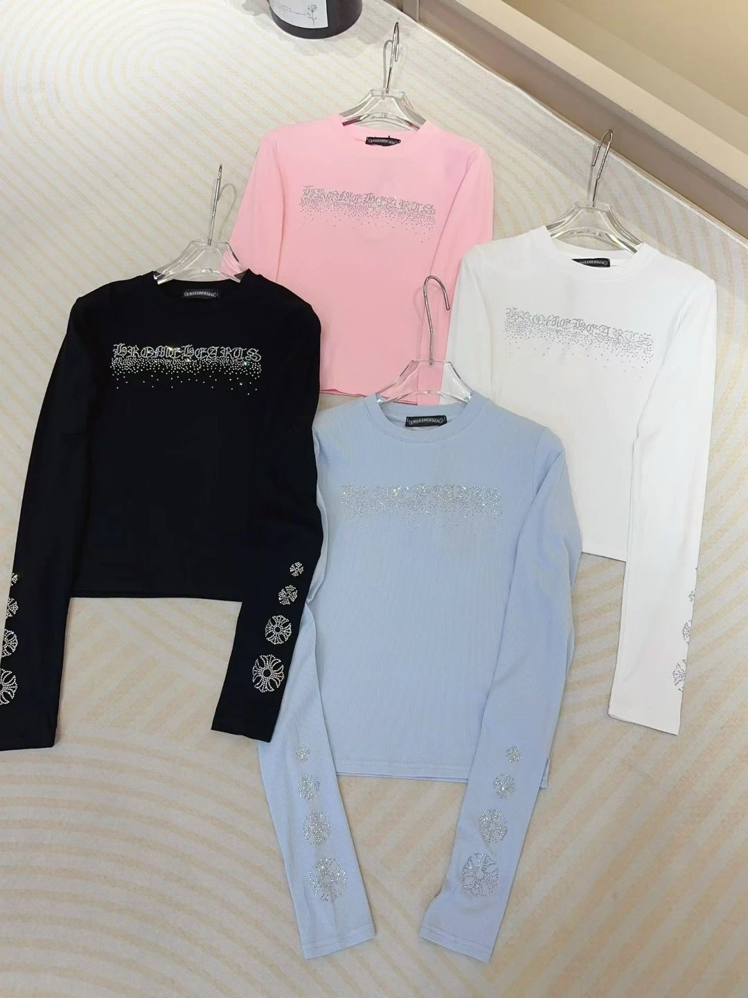 Lacoste Long Sleeve Black Casual Top