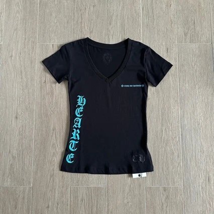 One On One Black V-Neck Workout T-Shirt