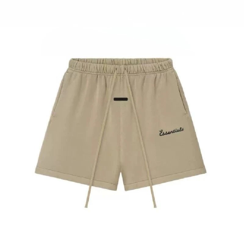 Essentials Beige Casual Shorts