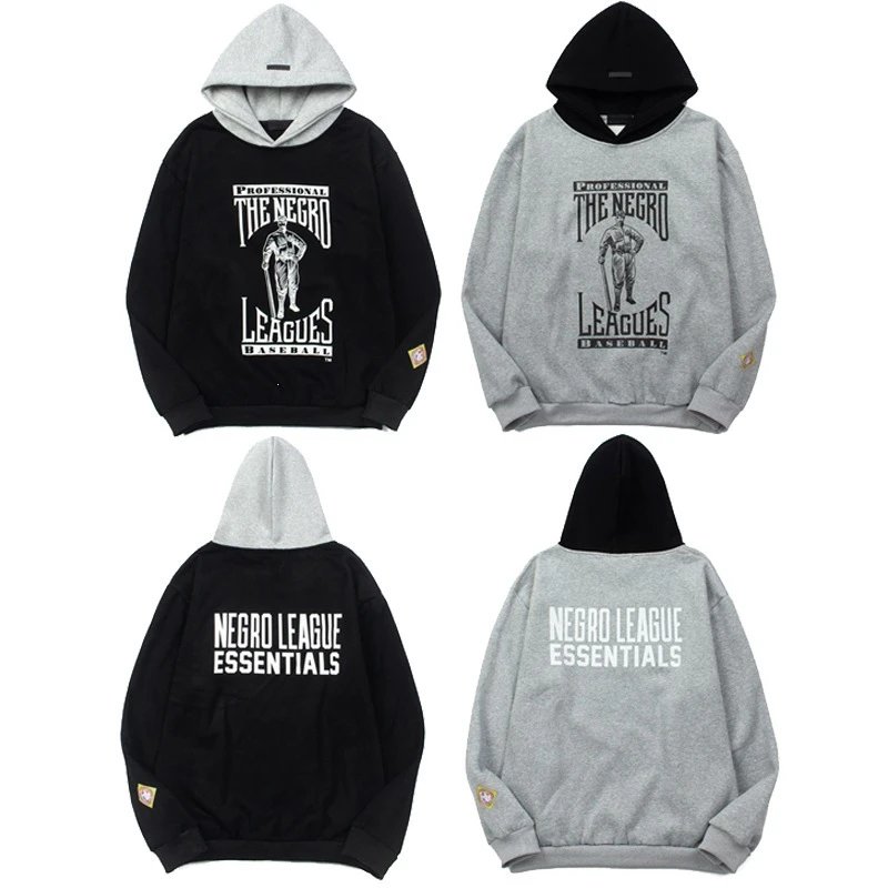 Negro Leagues Baseball Black Hooded Sweatshirt