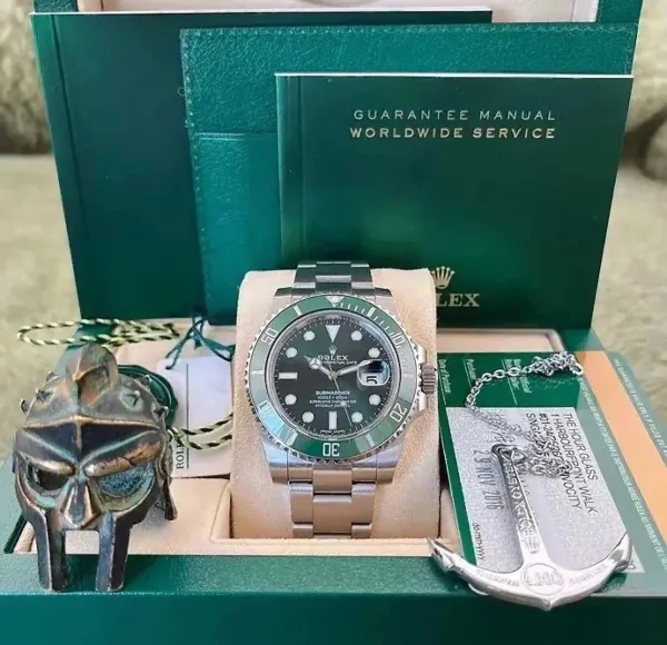 Rolex Oyster Perpetual Datejust Green Dial Diamond-Set Watch - 2