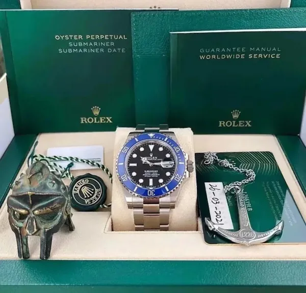 Rolex Oyster Perpetual Datejust Green Dial Diamond-Set Watch - 5