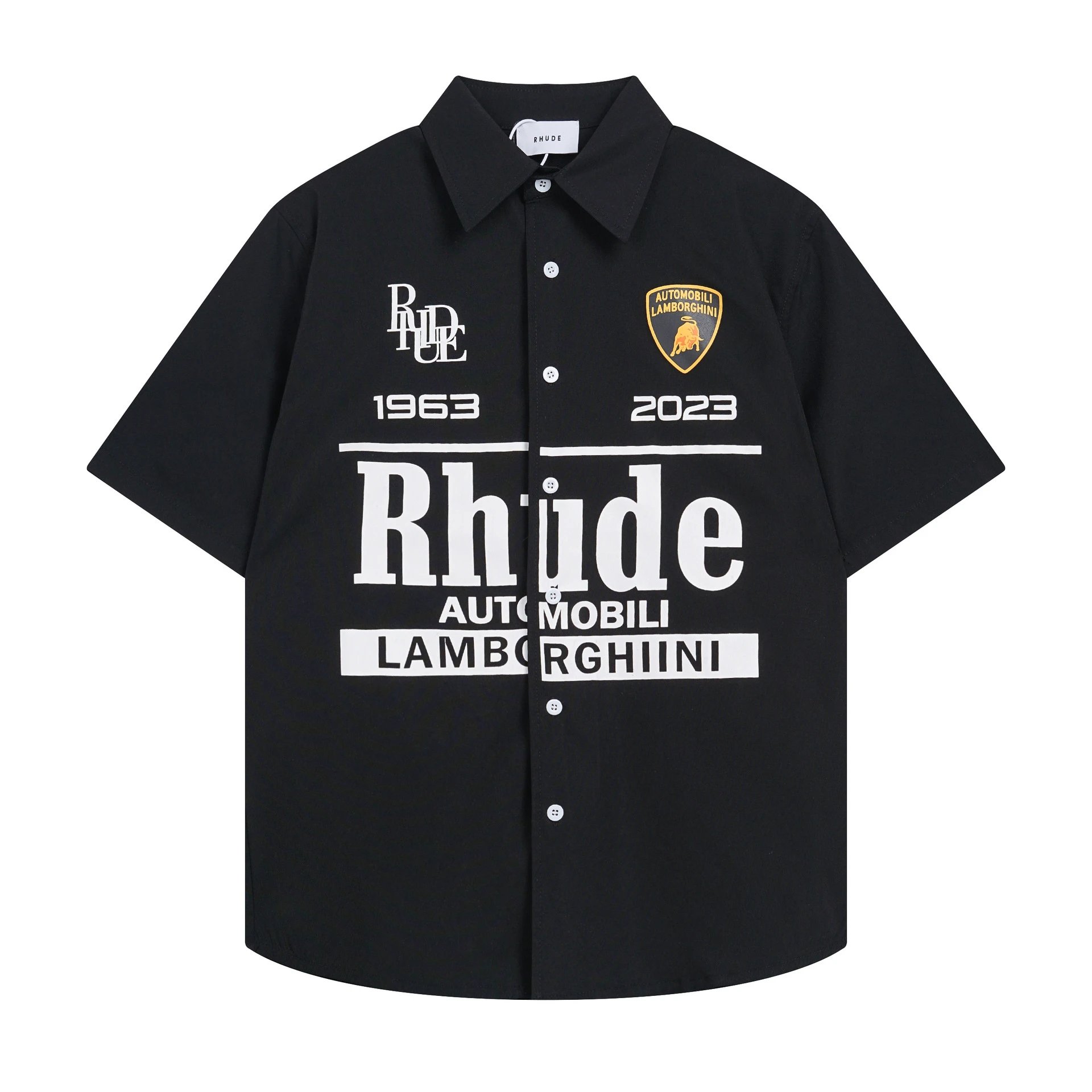Represent Classic Short Sleeve Shirt Black - 5