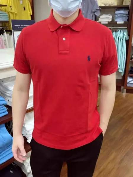 Ralph Lauren Classic Fit Polo Gray - 4