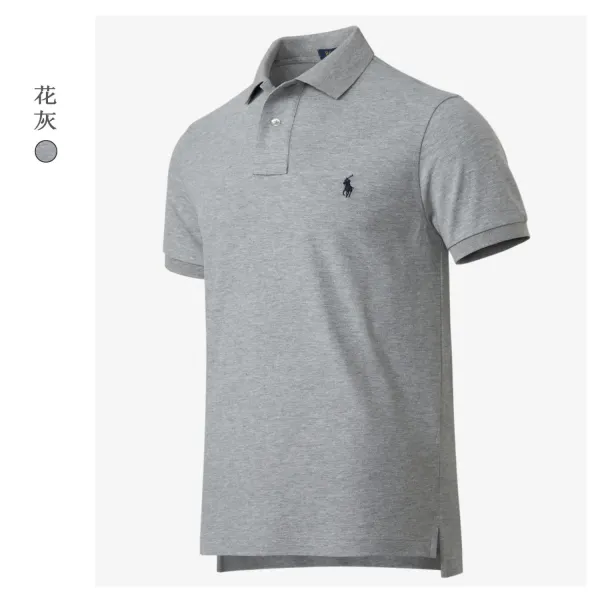 Ralph Lauren Classic Fit Polo Gray - 9