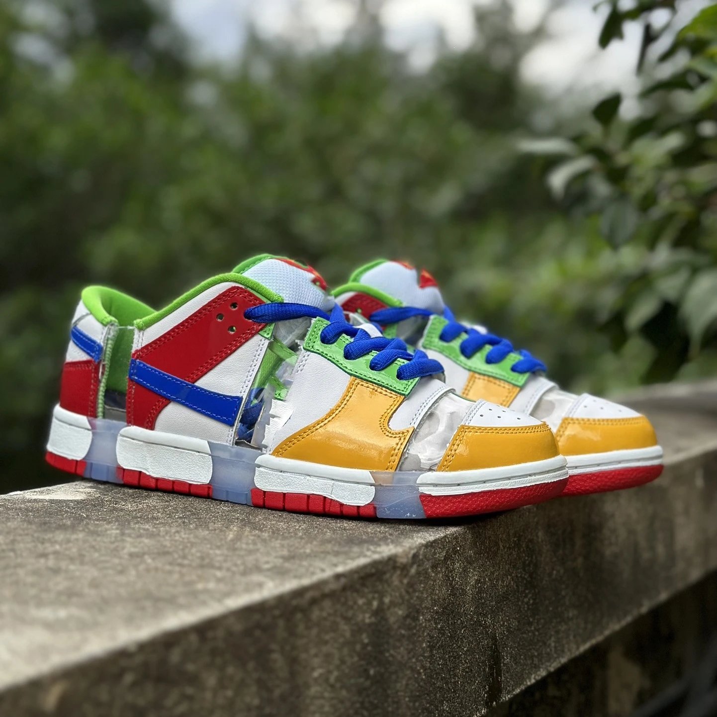 Graffiti Colorblock SB Casual Sneaker photo 4