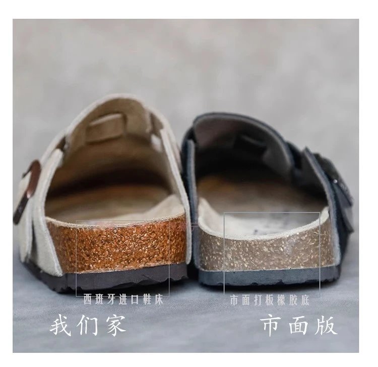 Birkenstock Boston Black Suede Clog Shoes - 18