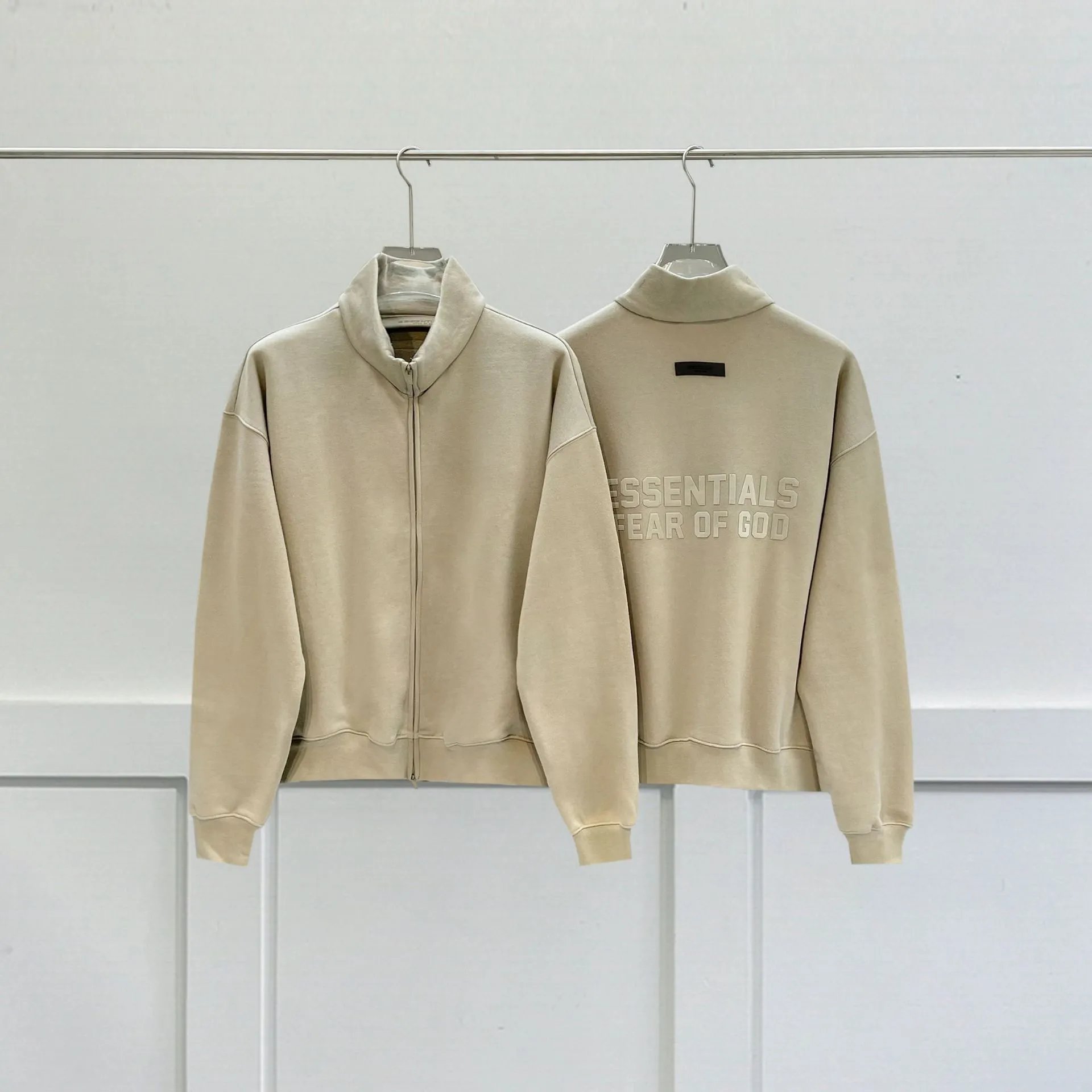 Stand Collar Zip Cardigan Top photo 4