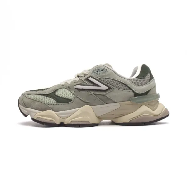 New Balance 9060 Off-White Inspired Cream White Chunky Sneakers - 17