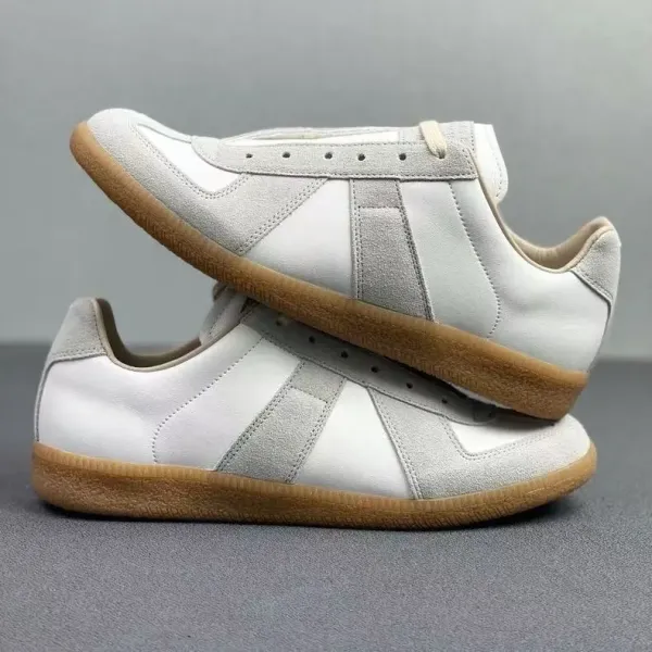 Maison Margiela Replica Sneakers White/Beige Gum Sole Sneakers - 1