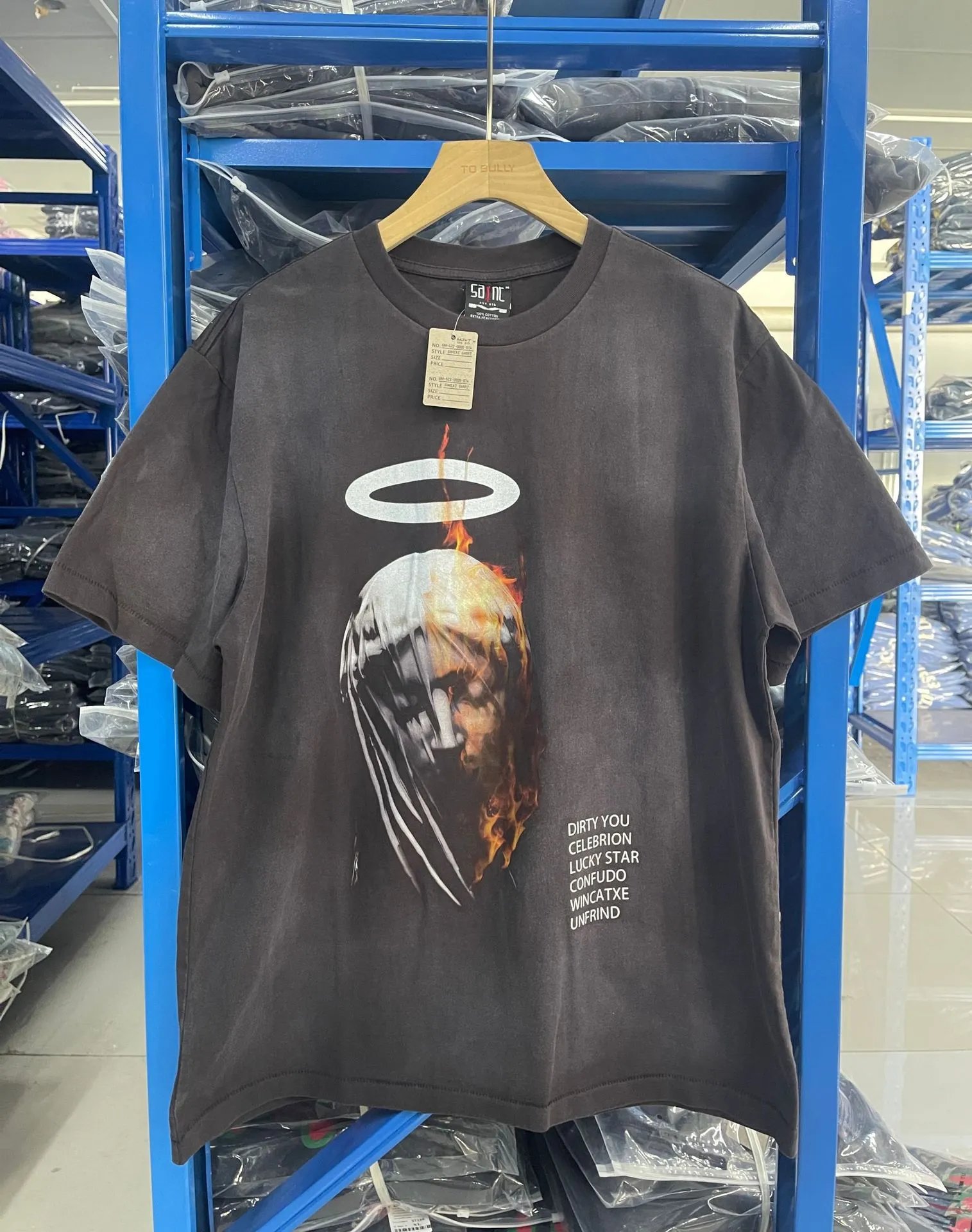 Washed Print Vintage T-Shirt photo 3