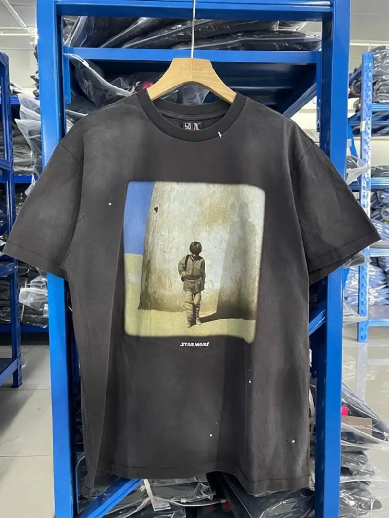 Washed Print Vintage T-Shirt photo 7