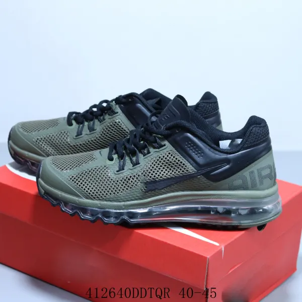 Nike Air Max 2013 All Black Running Shoes - 9