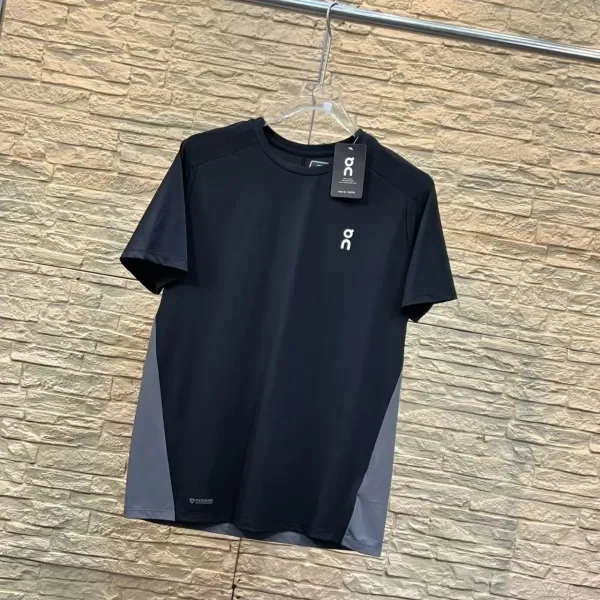 On Running Performance T-Shirt Blue Activewear - 15