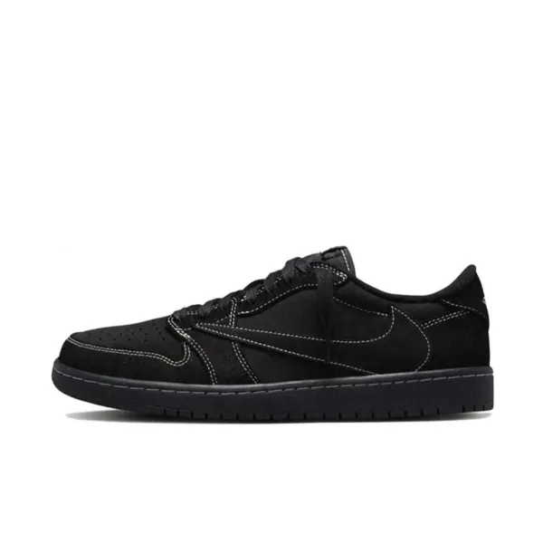 Nike x Travis Scott Air Jordan 1 Low OG 'Black' Sneakers - 1