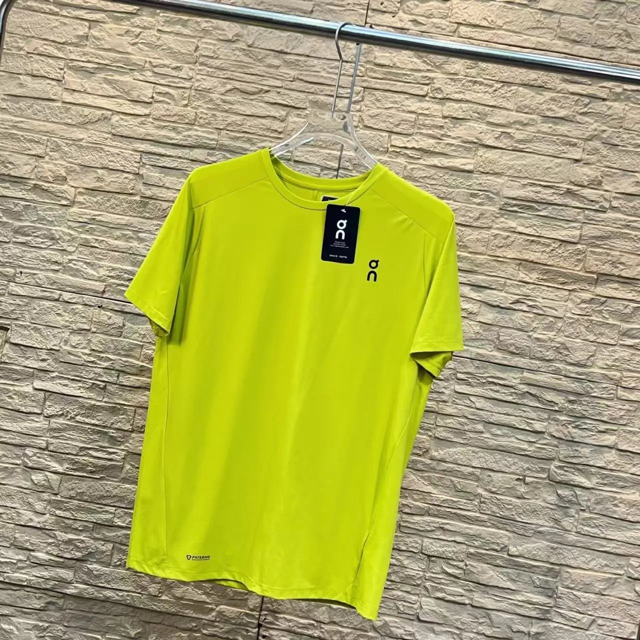 On Running Performance T-Shirt Blue Activewear - 16