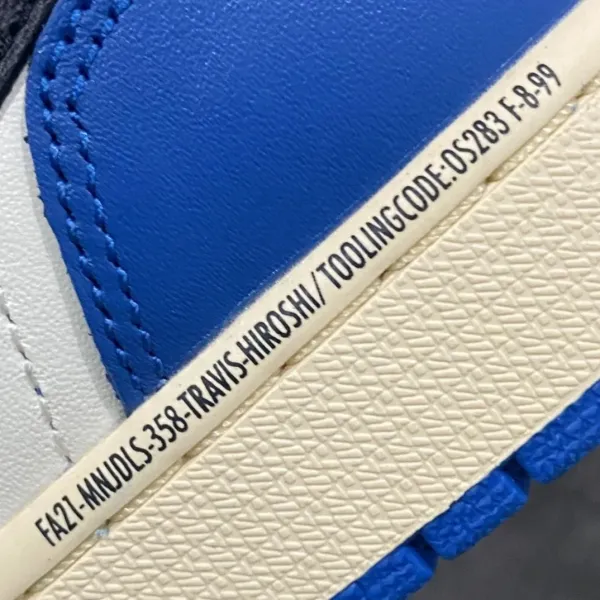 Nike x Travis Scott Air Jordan 1 Low OG 'Black' Sneakers - 5