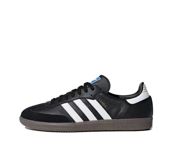 Adidas Samba Classic Black White Sneakers - 1